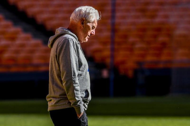 Bafana Bafana coach Hugo Broos