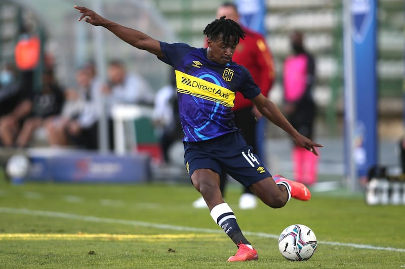 Terrence Mashego of Cape Town City,